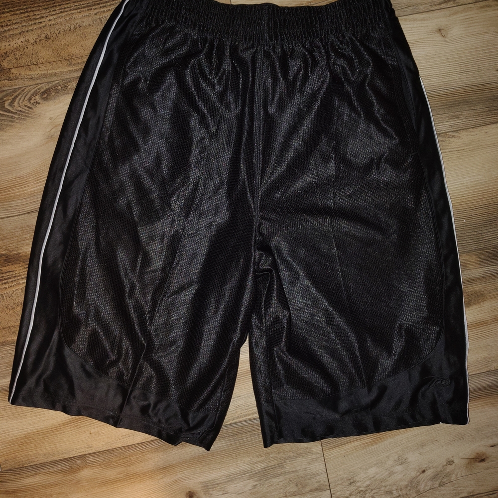 Pro Player Black Men's Athletic Shorts
